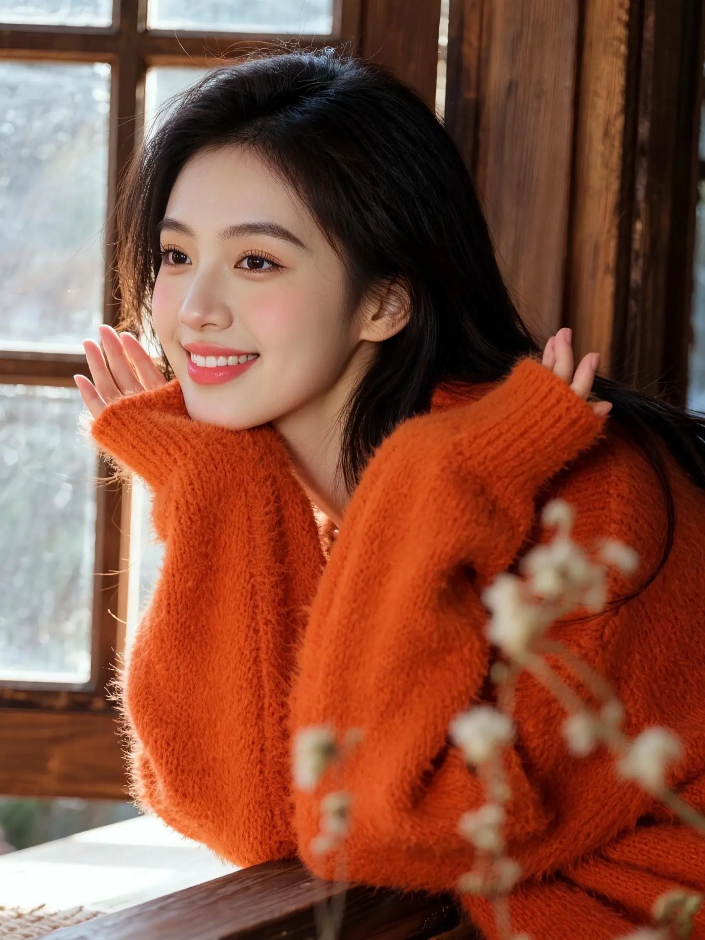 AI暖橙氛围感写真 随变ai随便玩 随变一拍都很夯 玩法合伙人计划 ai创作