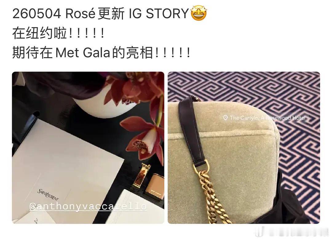 BLACKPINK即将全员亮相met gala 