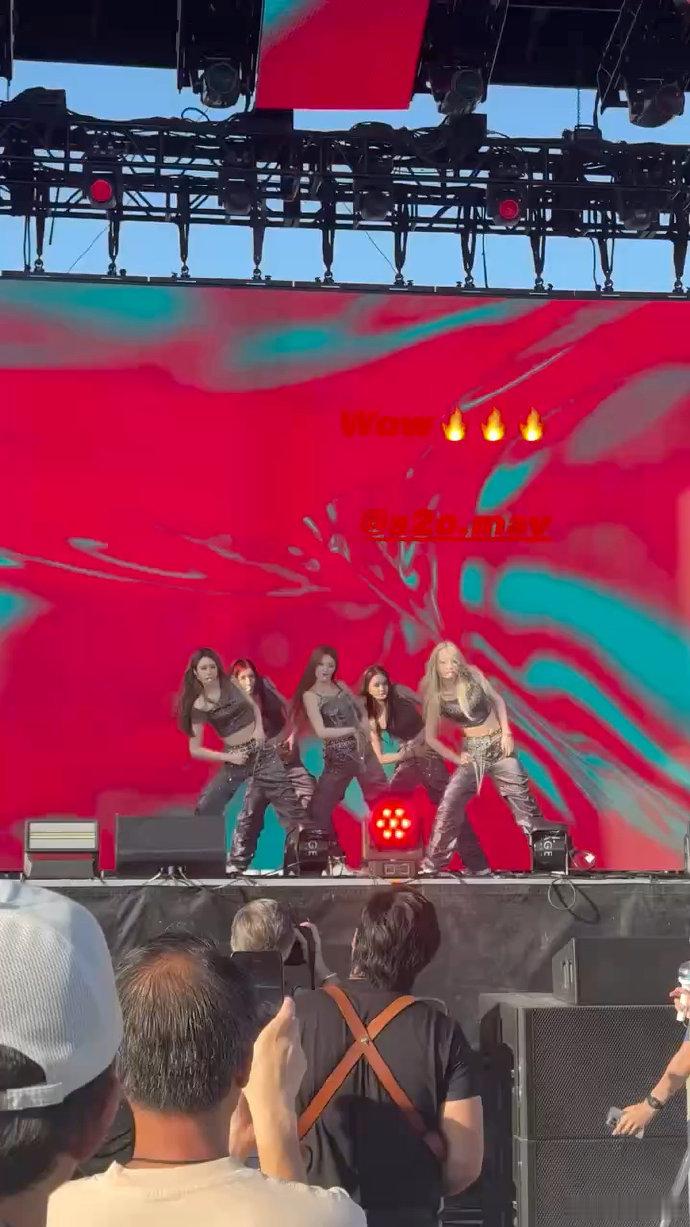 A2OMAY洛杉矶音乐节首秀 被A2O_MAY的「国际舞台适配度」惊到！洛杉矶音