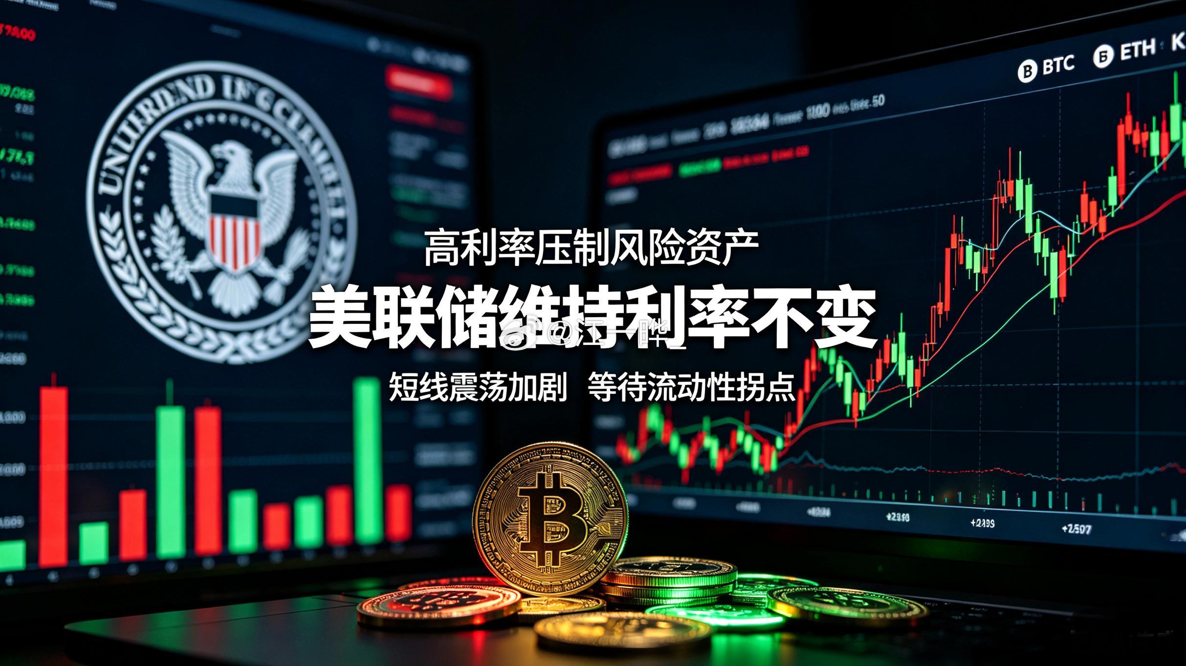 美联储宣布维持利率不变比特币﻿比特币btc币圈以太坊eth 本次美联储维持利率不