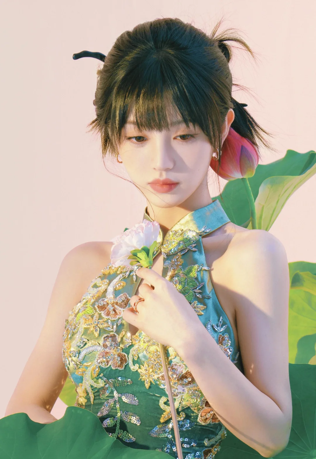 田曦薇｜今日份美女 新中式穿搭
