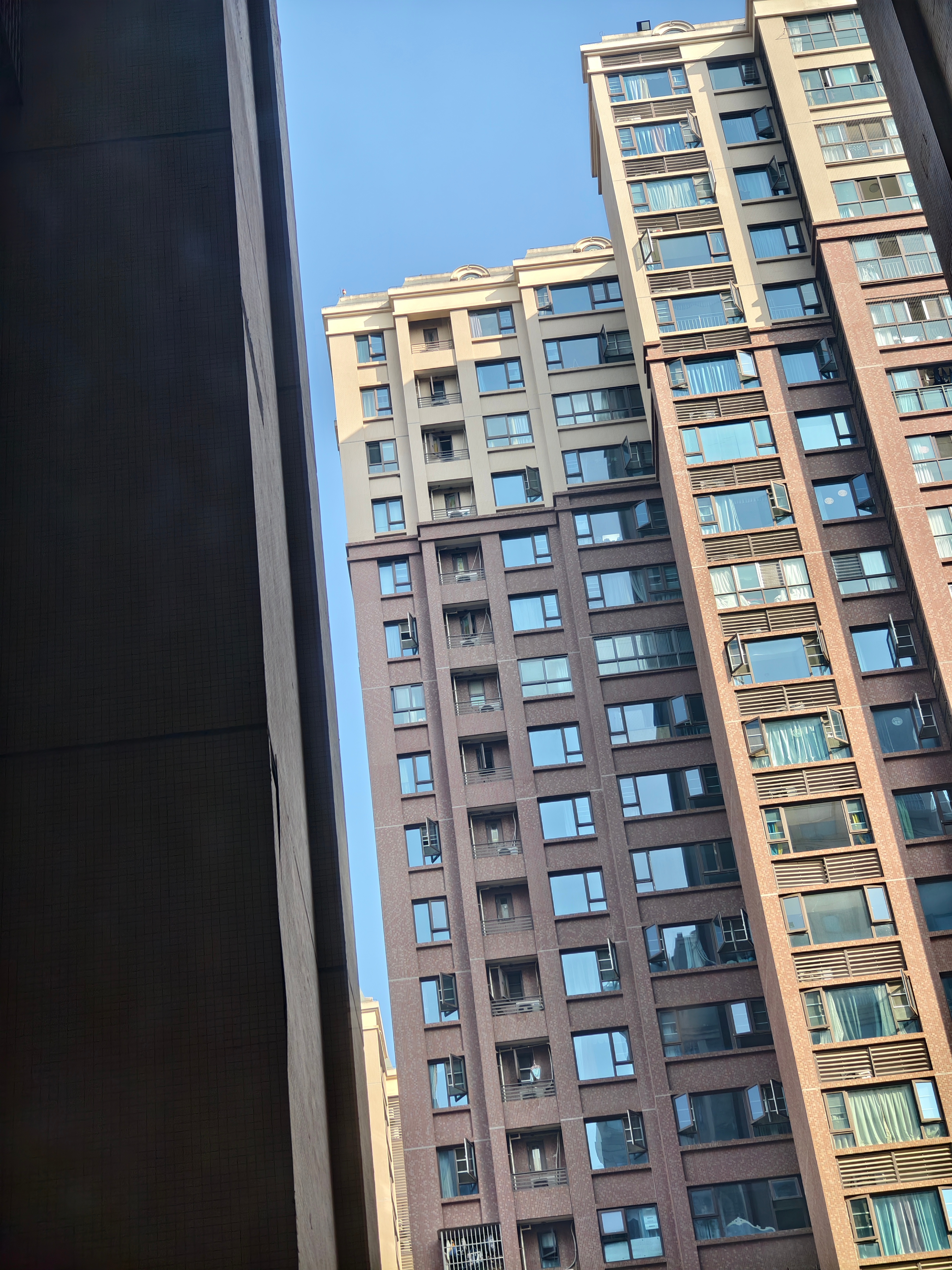 啥时候的大雾啊，窗帘一打开大太阳啊