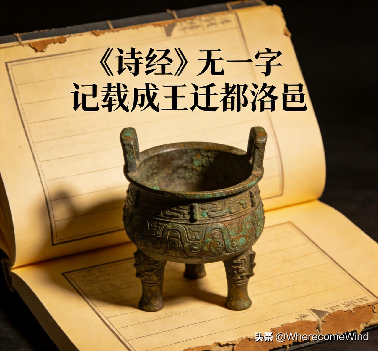 从《诗经》叙事与金文考古，
揭何尊铭文成王迁都洛邑说之谬。


《诗经》大雅以周