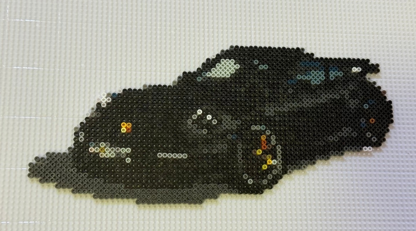 父亲车上卖女儿拼豆收入反超车费看到这个Tag让我瞬间想到了【乐高积木】为什么拼豆