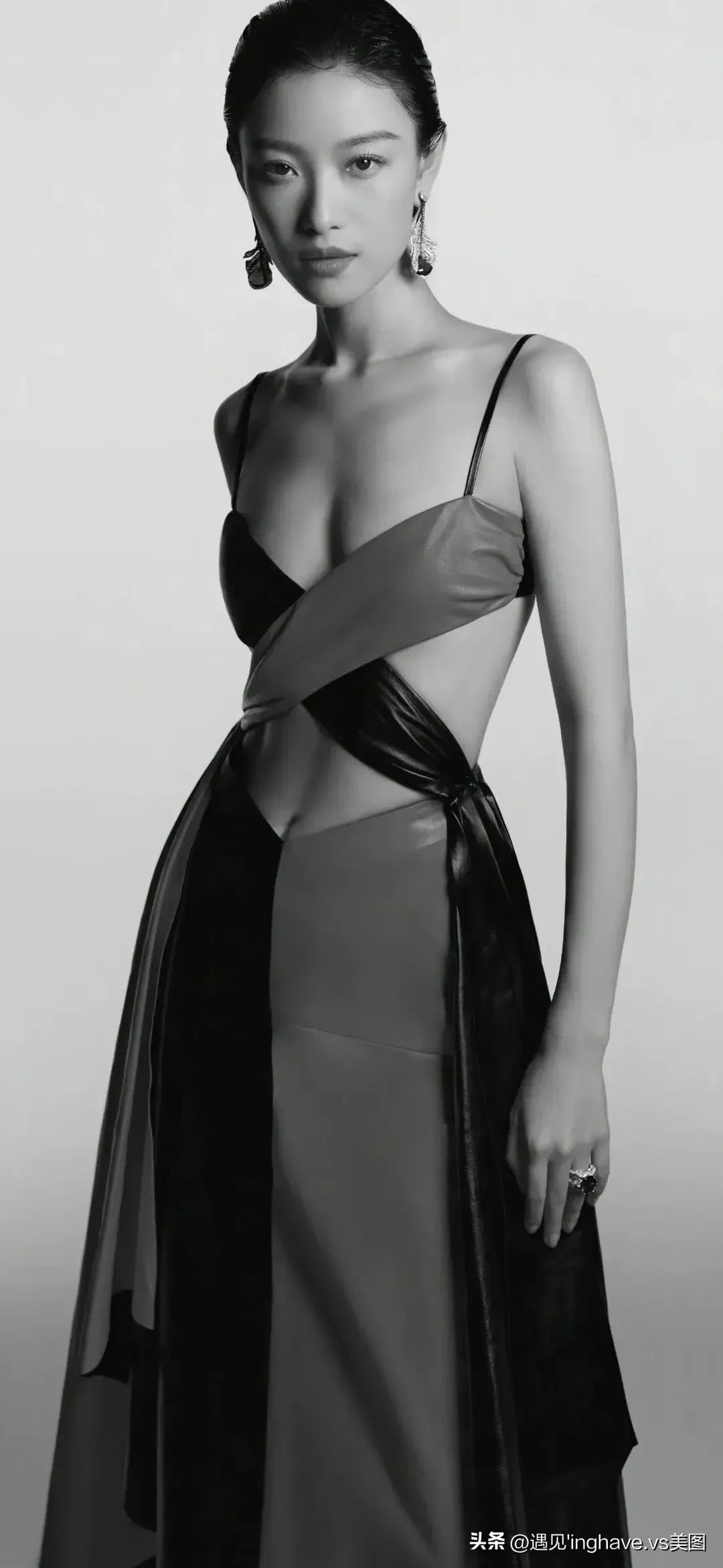 倪妮高挑大美女气质好自然美