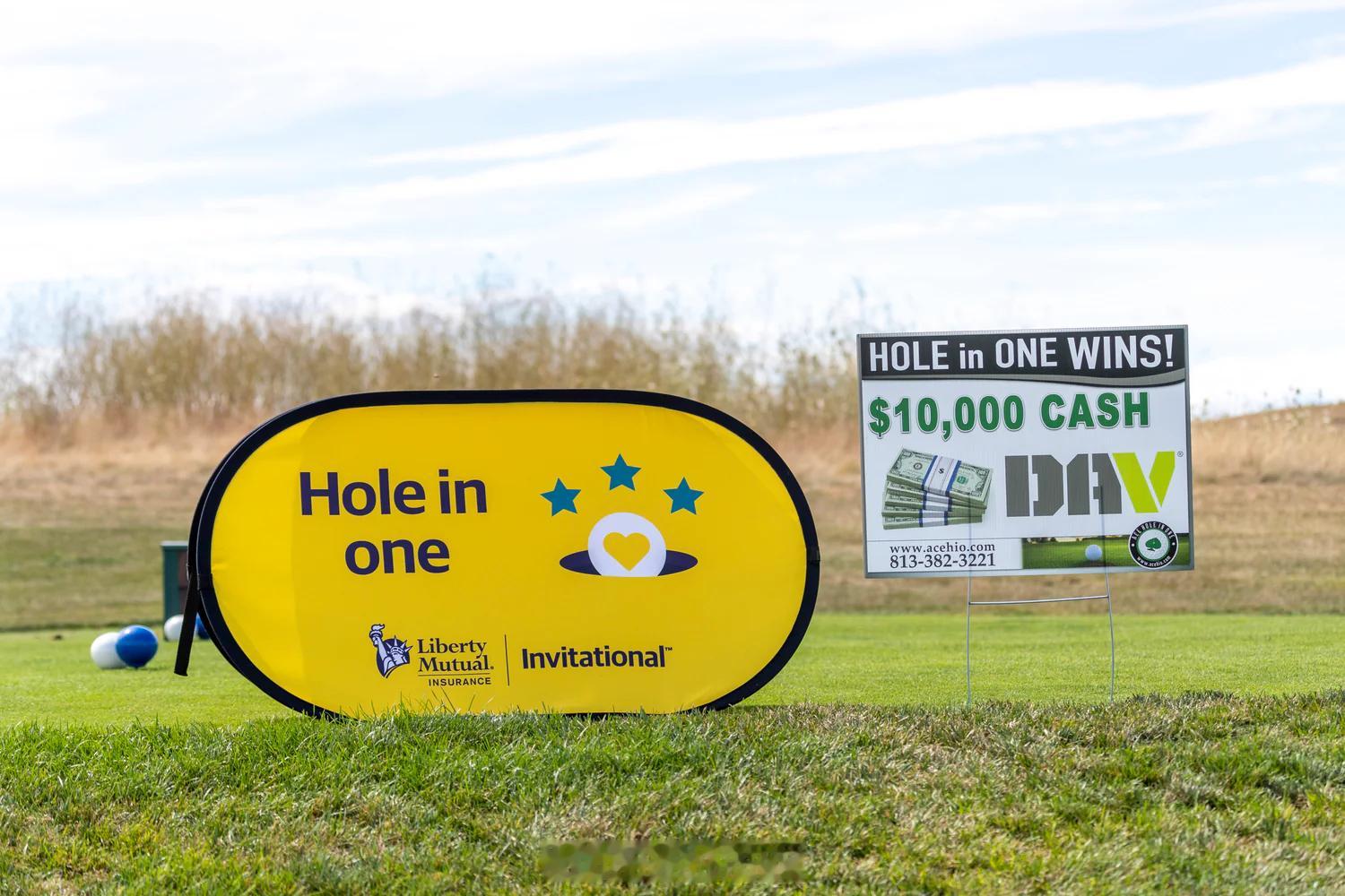 一杆进洞险（Hole-in-One Insurance）打高尔夫球如果一杆进洞的