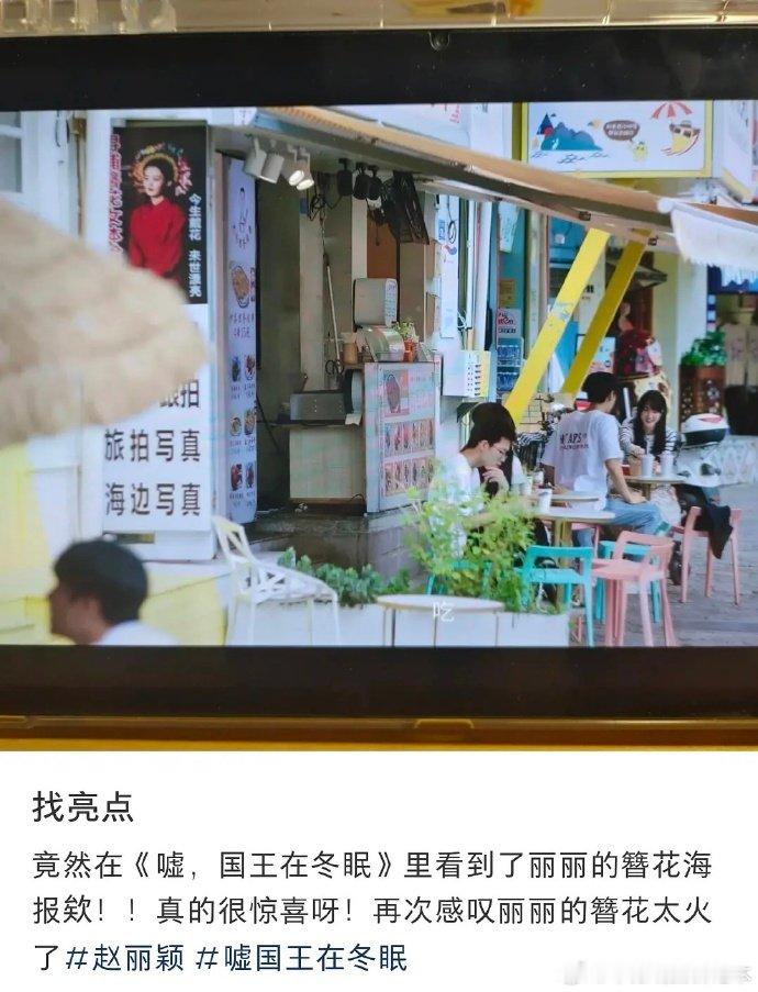嘘国王在冬眠里的赵丽颖啊哈，大家都是在用显微镜追剧啊虞书欣新剧有赵丽颖簪花海报林