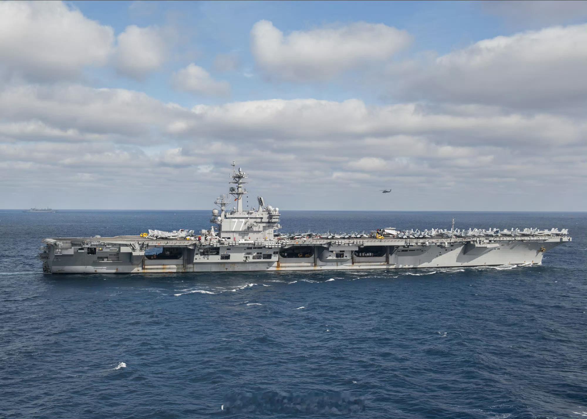 布什号航母动了，如果是现在驶往海湾，那么大概需要二十天！我看了一下日子，正好是春