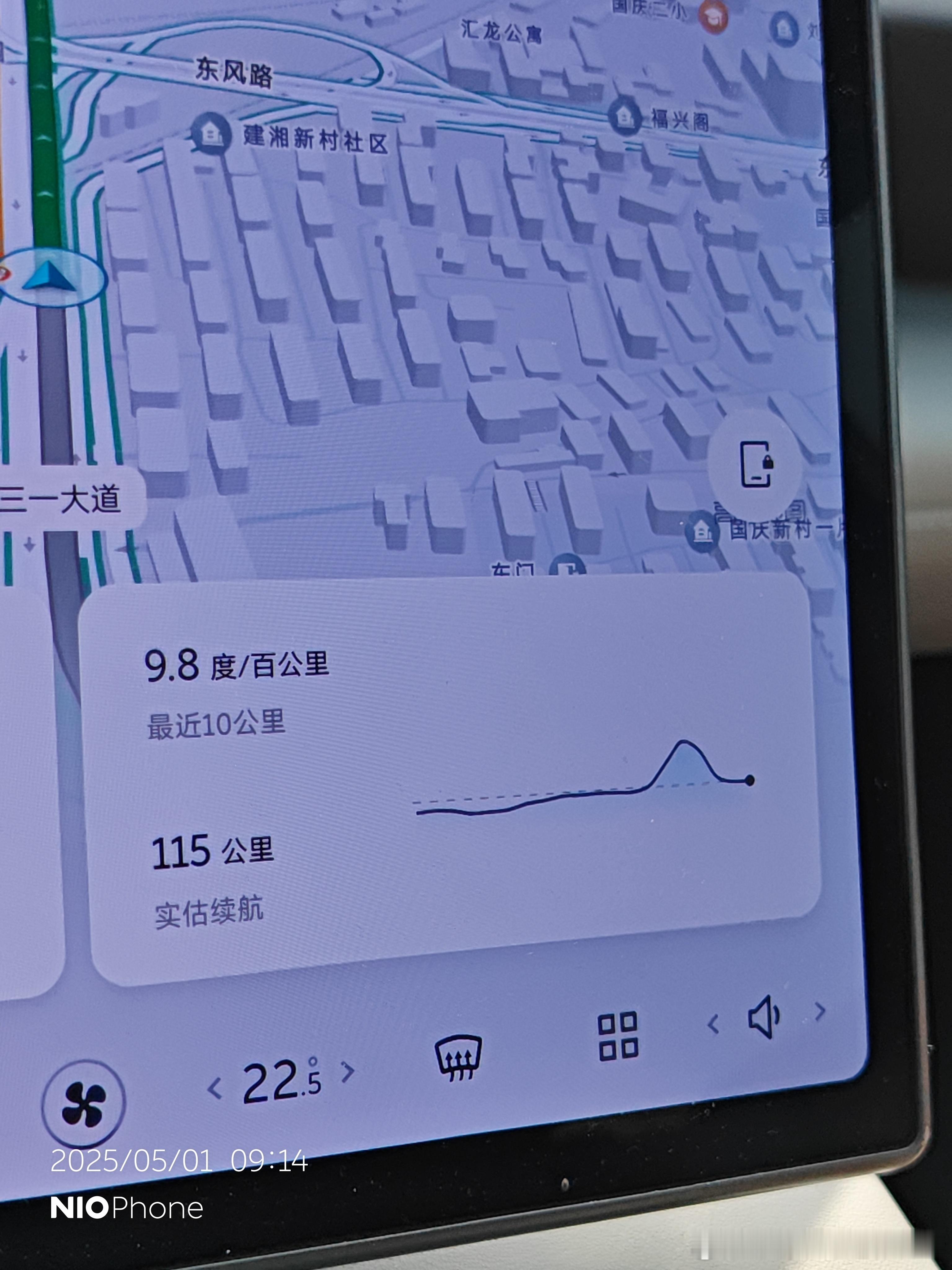 五一佳节 25℃开出了我的ES6历史最低电耗还有更低的朋友吗？新能源大牛说 ​​