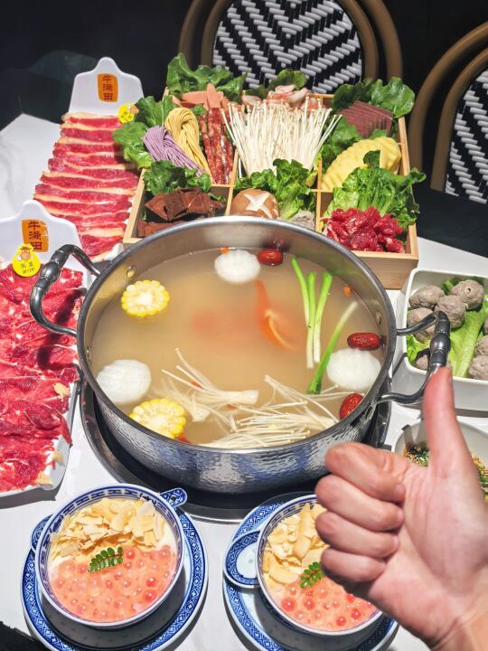 黄岩人均50+的潮汕牛肉锅，好吃哭了😭