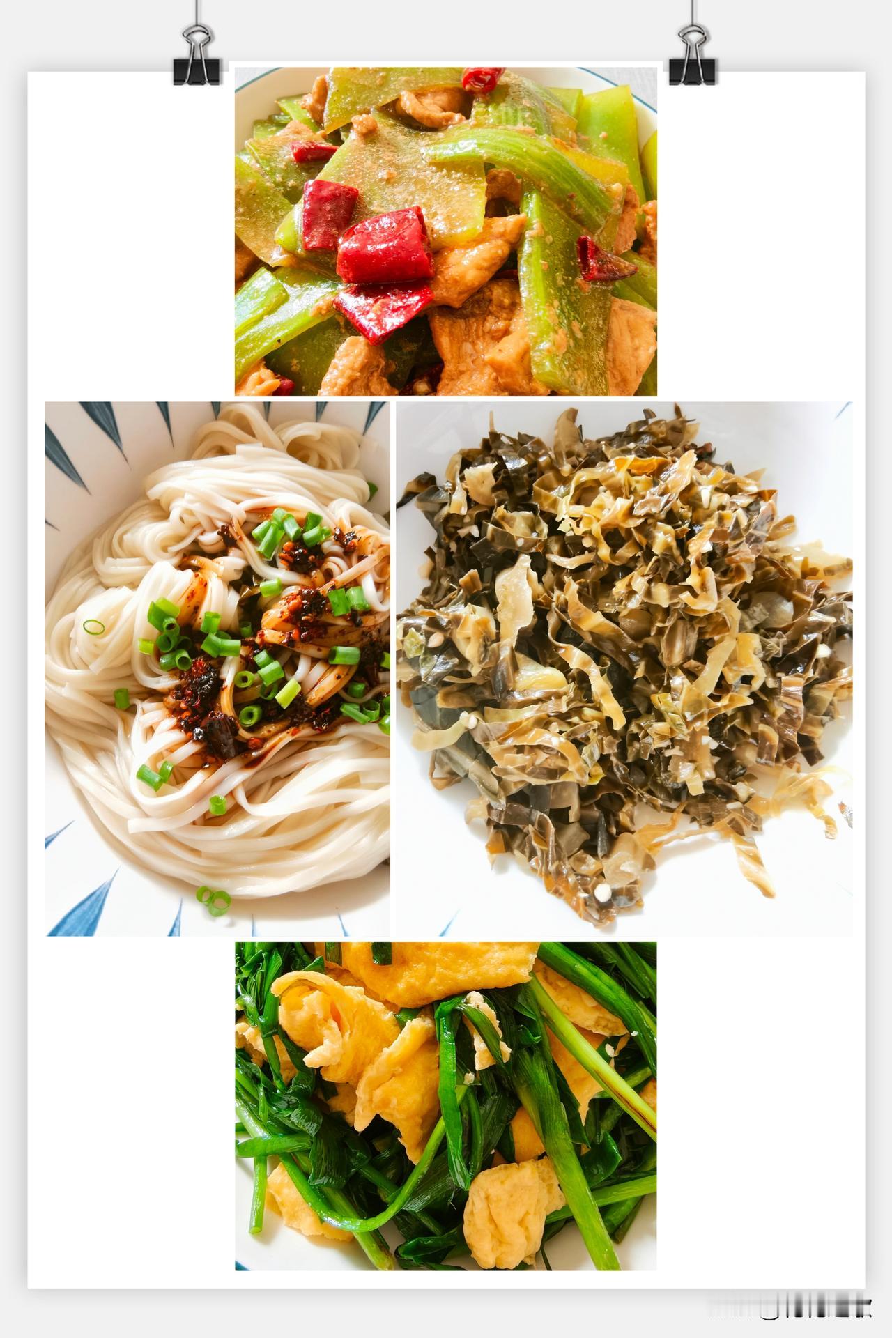 继续，继续打卡，继续分享记录下来的生活饭菜。

生活嘛，哪有那么容易，别羡慕，你