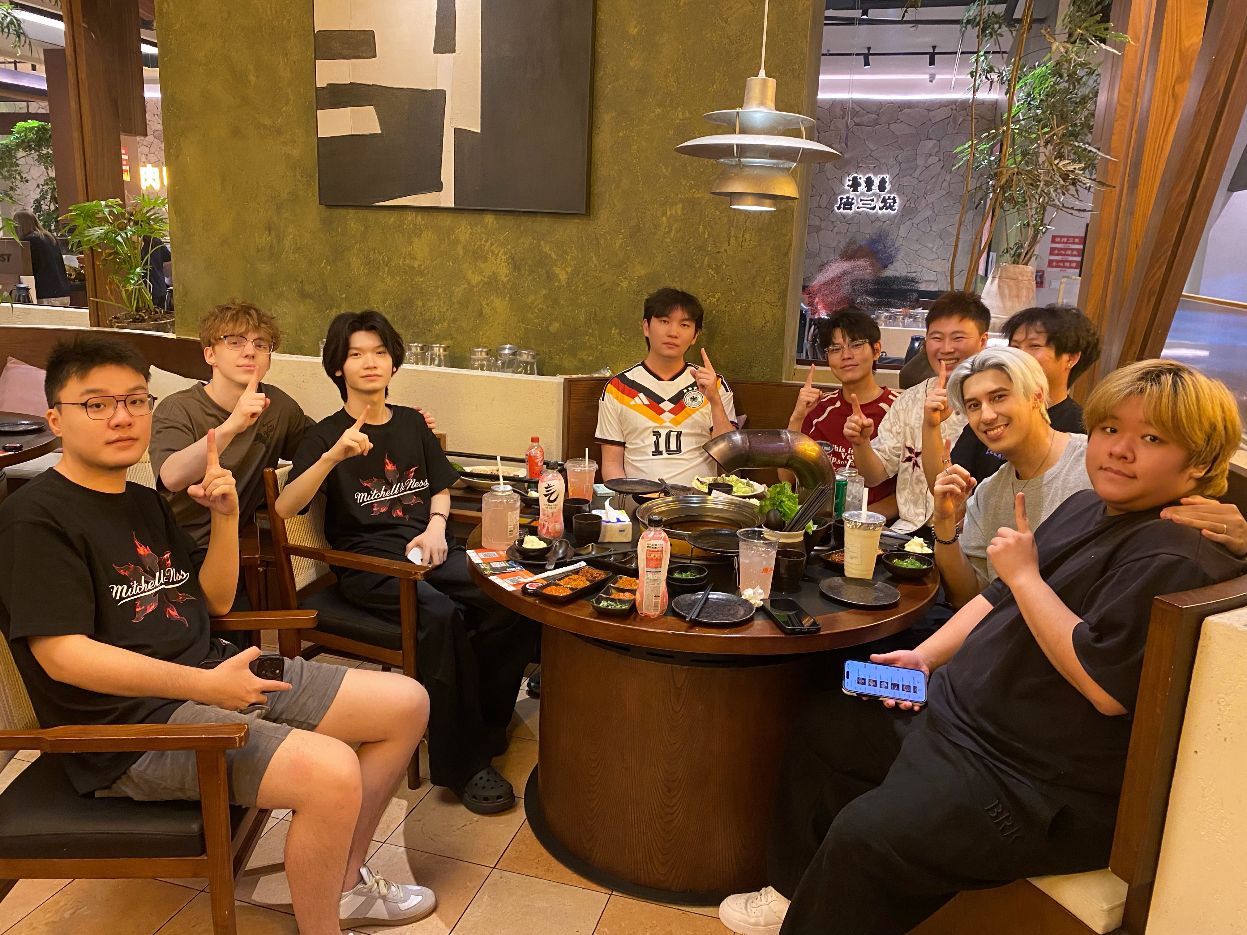 昨天的胜利饭✌️我们成都见啦～2026无畏巡回长沙站2026vctcn第二赛段和