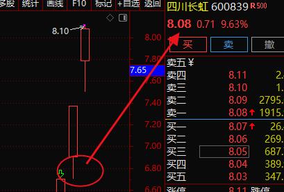 实战昨日早盘跟进600839 昨日强势涨停，日内在涨停，百分之18的空间，喜欢强