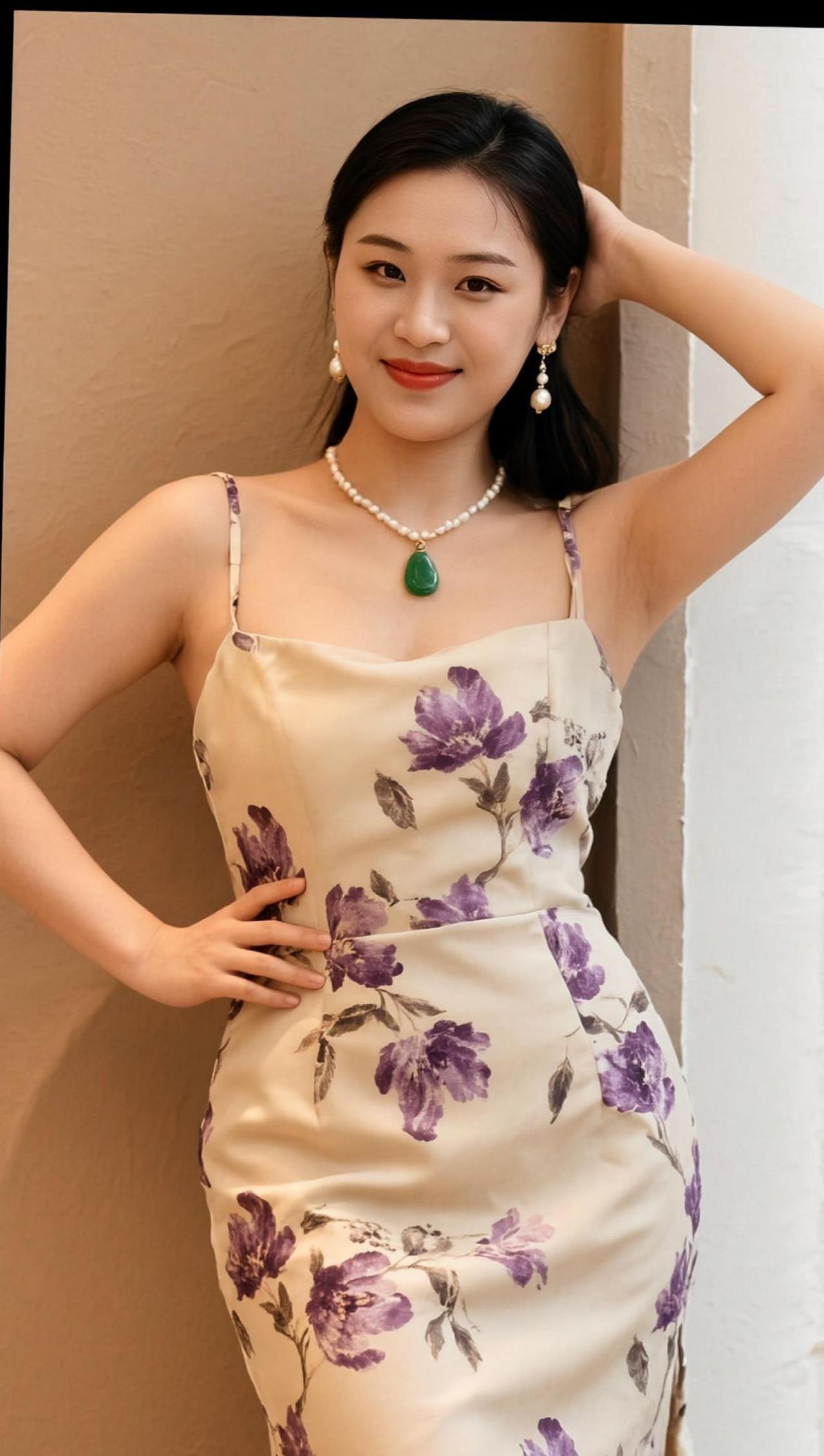 这裙子是AI生成的，但我的自信是实打实的，穿得比真人还像真人的感觉太爽了！别人拍