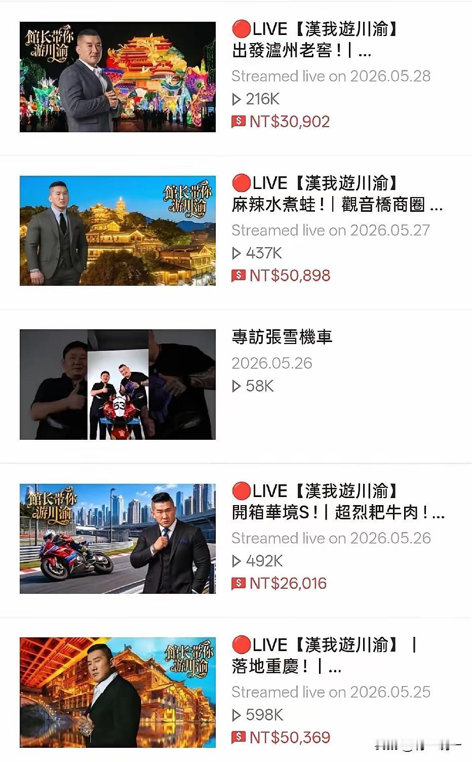 “网红”就是“网红”，在大陆走走看看一天就赚好几万元。
看看台湾的“网红”馆长陈
