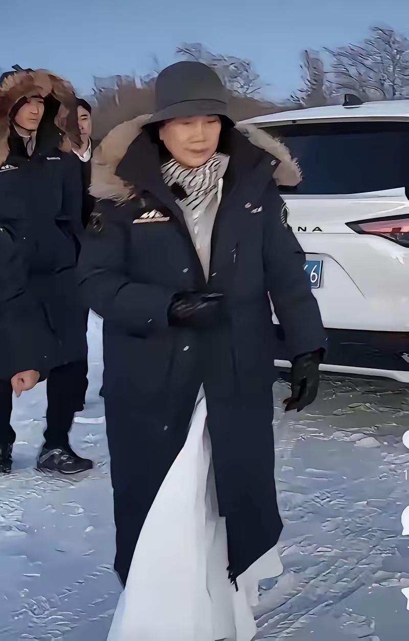 72岁董明珠在零下30度黑瞎子岛拆空调，头发结满冰碴子还死盯机器，这哪是企业家，