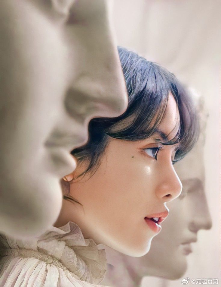 Lisa这几乎完美的侧颜 ​​​