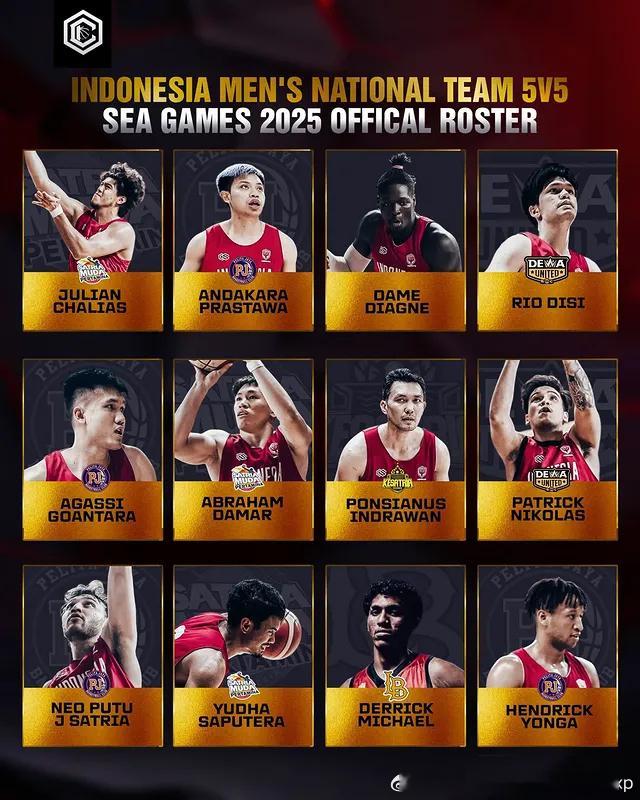 印尼男篮为参加东南亚运动会居然要招回在NCAA长滩打球的内线Derrick Mi