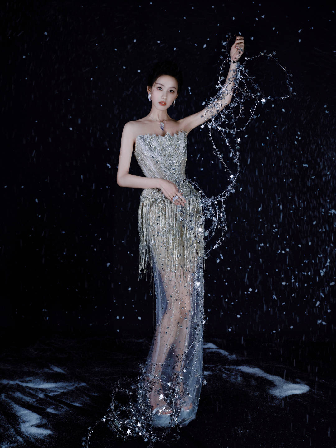 星光大赏AI红毯真香了 星光大赏你有这好东西早说啊！！大白屏+AI红毯直接把期待