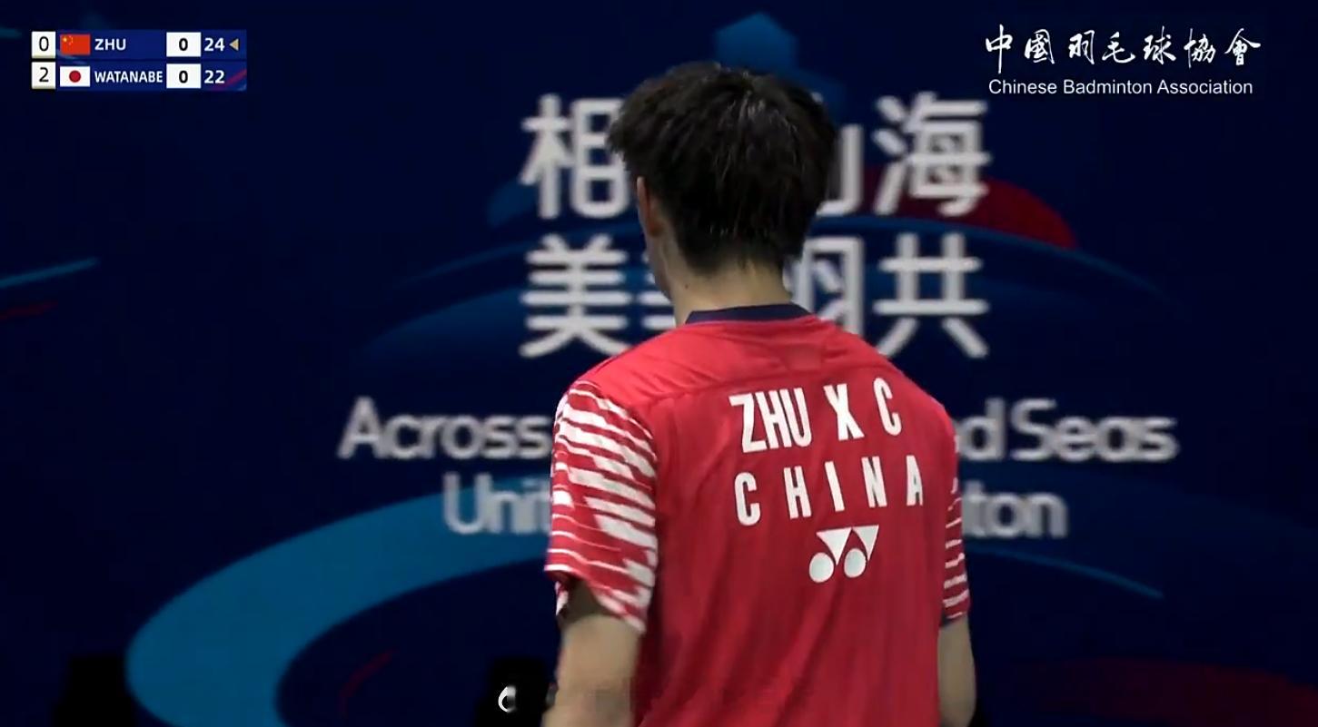 2026亚洲羽毛球团体锦标赛 男团 决赛 中国 0-2日本 男单 胡哲安 10-