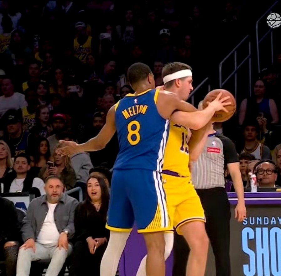 勇士99-105客场不敌湖人，里弗斯造犯规的天赋真是让人佩服勇士vs湖人