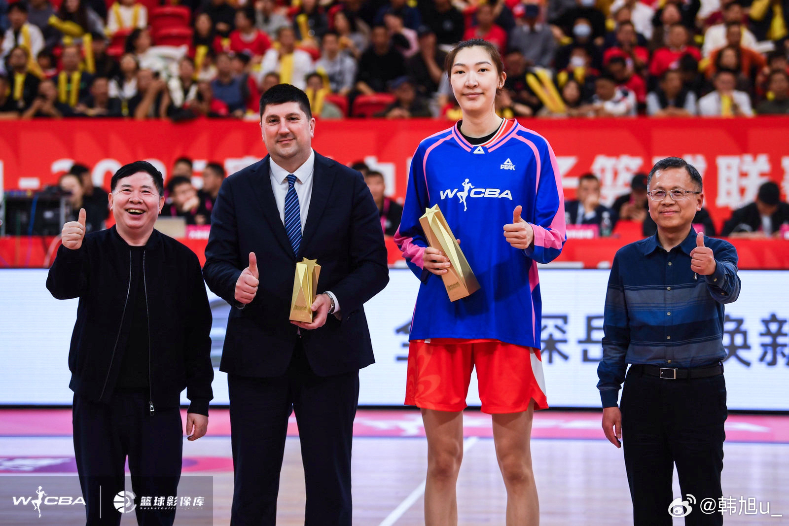 又一个MVP，感谢四川女篮全体成员对我的支持和帮助，感谢坚持努力的自己，也祝贺米