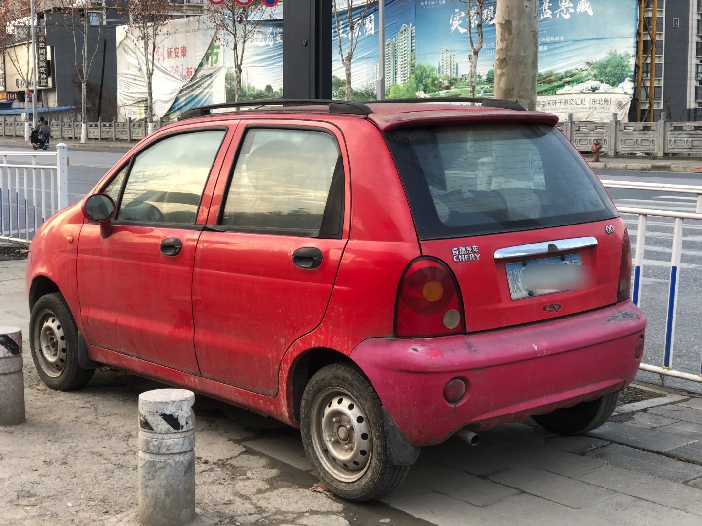 汽车汽车街拍我与汽车的日常奇瑞qq 奇瑞QQ 安康