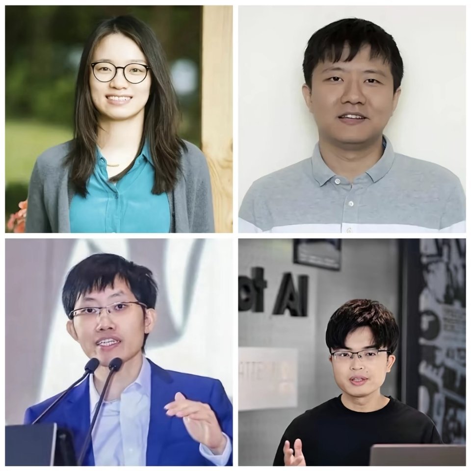 数学家王虹，广西人。数学家邓煜，广东人。DeepSeek梁文峰，广东人。月之暗面