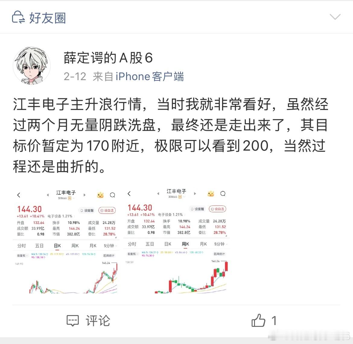 这是炒作的历程，德明利，长川科技，北方华创，江丰电子，这是去年9月27日发的，我