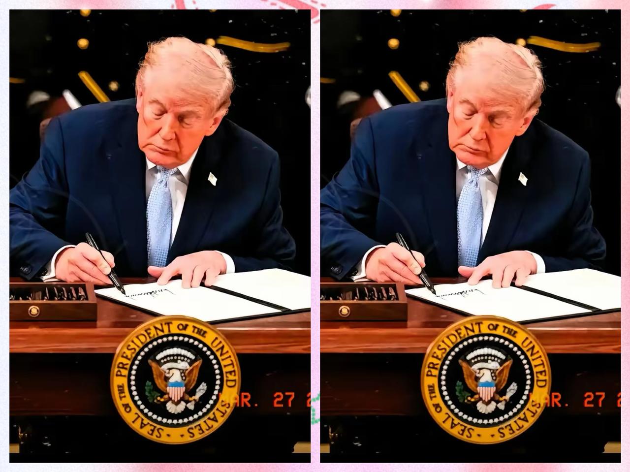 老特这次真是要千古留名了，百余年的规矩被他打破了。3月26日，美国财政部宣布，从