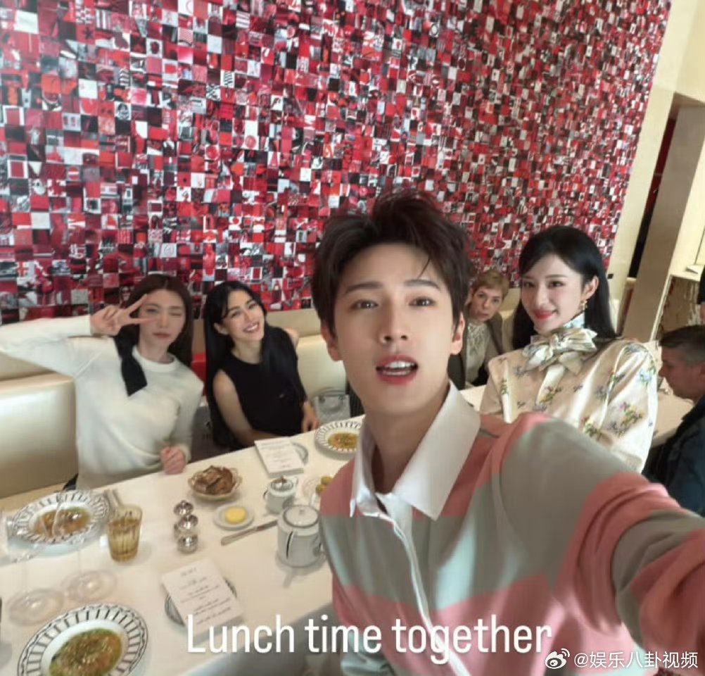 李昀锐王楚然邝玲玲orm自拍邝玲玲orm李昀锐王楚然聚餐 邝玲玲晒了和orm，李