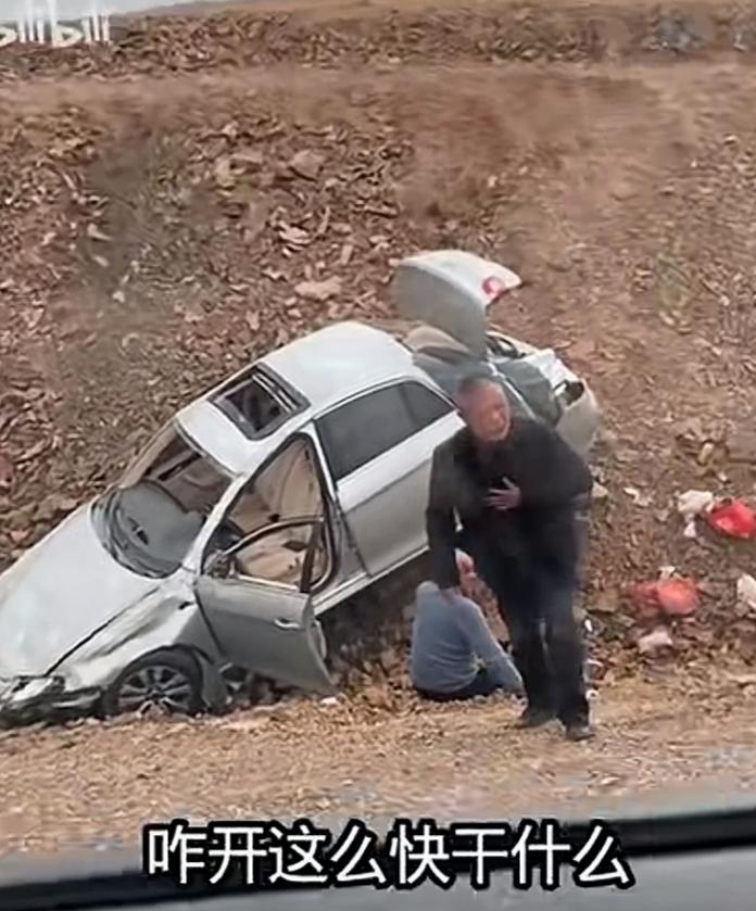 这么大年纪了哥俩稀里糊涂竟然一腔热情驾车跑高原， 真是侥幸，车跑偏掉到土坑，算是