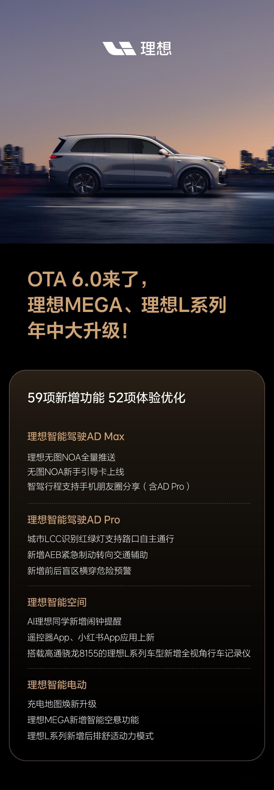 想起来刘德华《今天》的那句歌词：“等了好久，终于等到今天。”OTA 6.0来了！