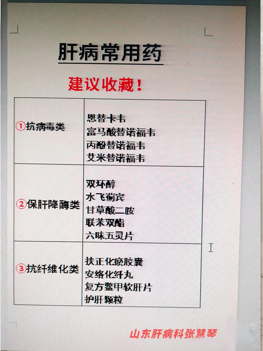 肝病常用药，你在吃哪一种?