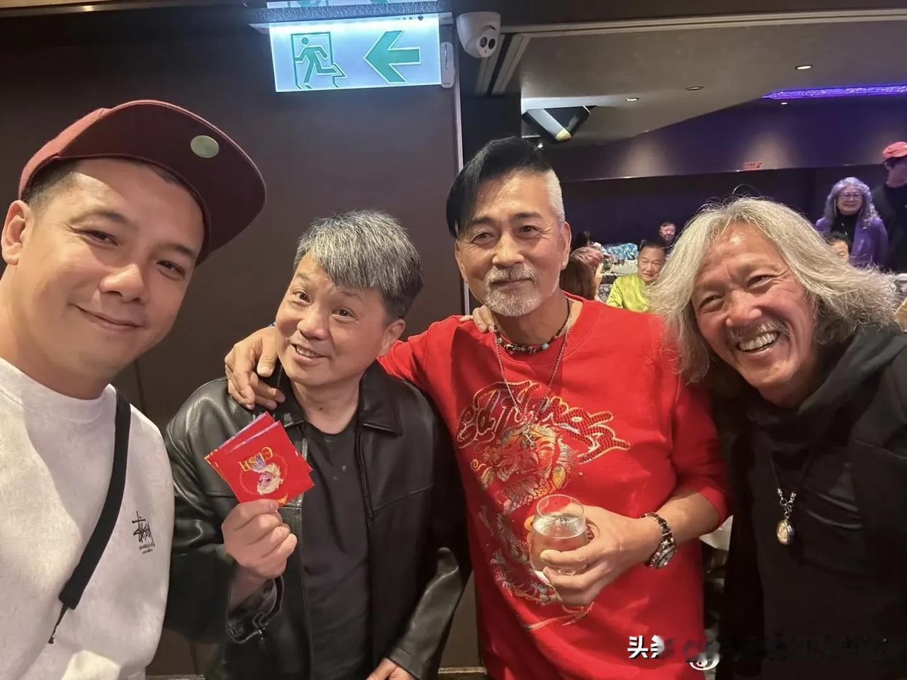 2024年2月16日，香港动作特技演员公会举办新春联欢晚宴，这是与会的几位业内大