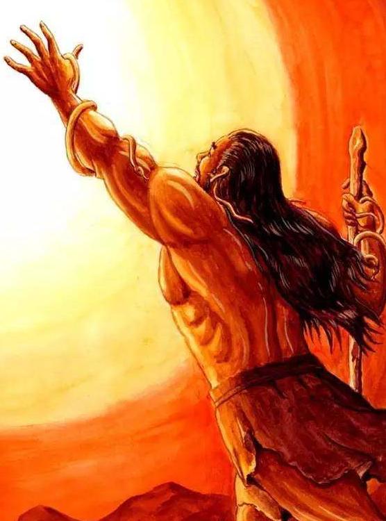 大荒东经的太阳总比别处烈三分。夸父族的汉子们说，那是因为太阳把最烈的光，都泼在了