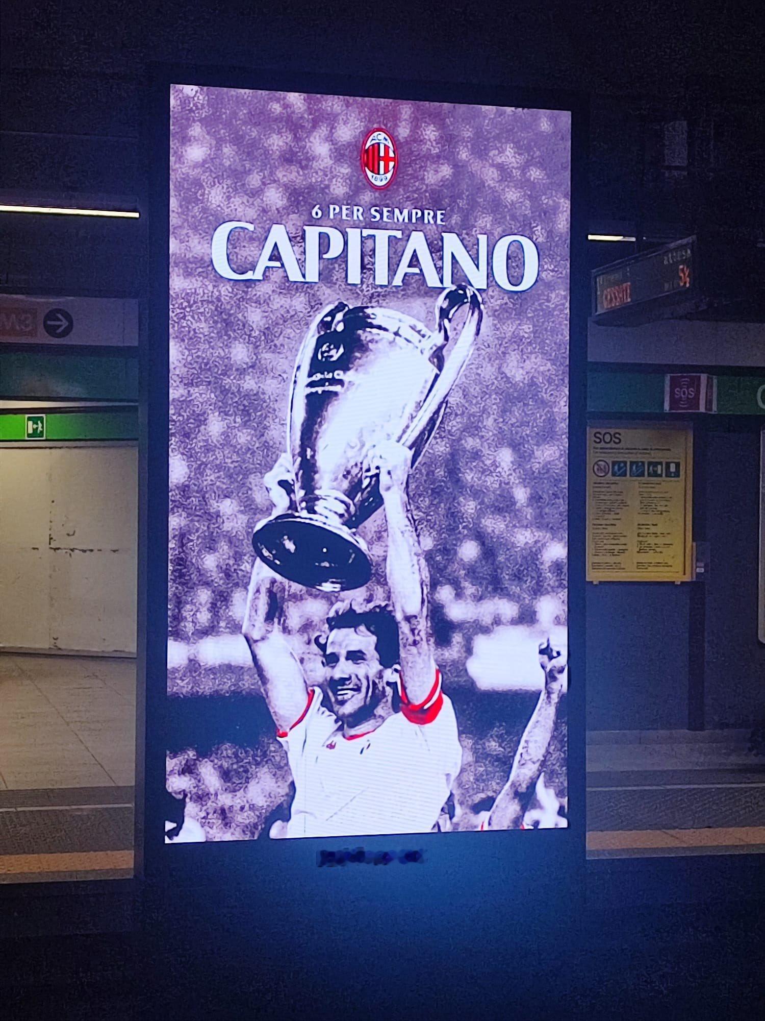 【📸】 🚇 米兰地铁站，6 per sempre！🔴⚫️sempremil
