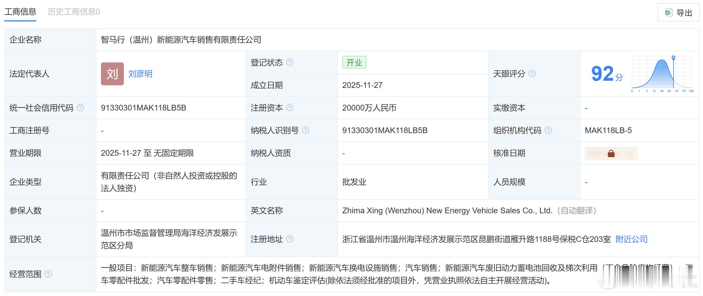 【最新进展！威马汽车2亿成立新公司】一则消息，威马汽车再次回归公众视野。天眼查信