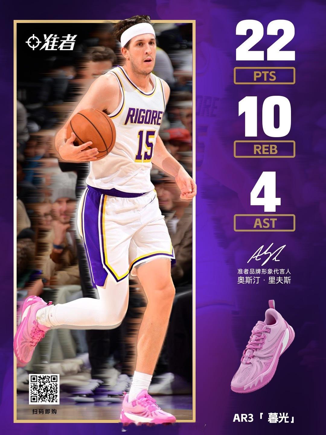 穿AR3暮光  打出好成绩庆祝一下赢球， 关注+转发，抽一位宝宝送准者T恤啦🎉