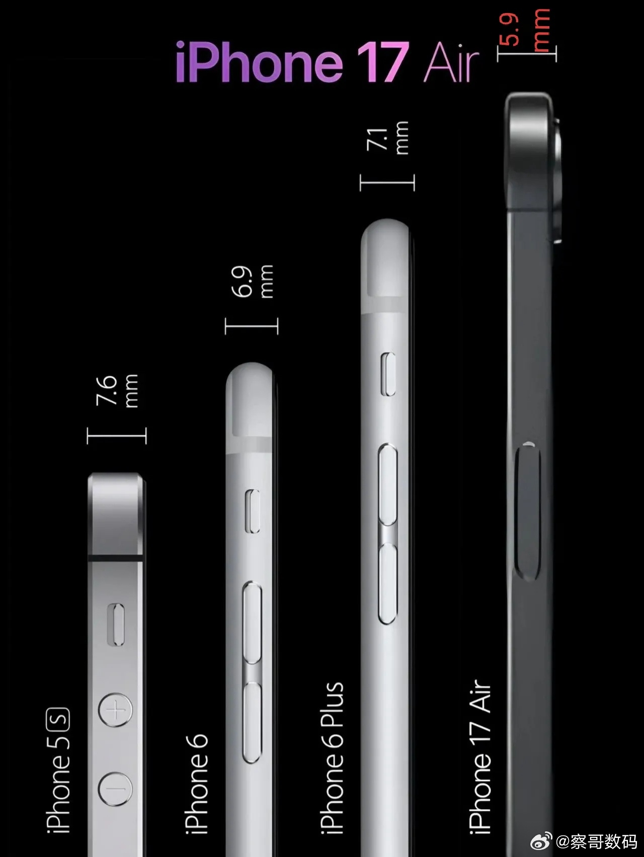 iPhone17Pro系列或回归铝合金 数码圈又炸了！苹果两大新机曝光，其中 i