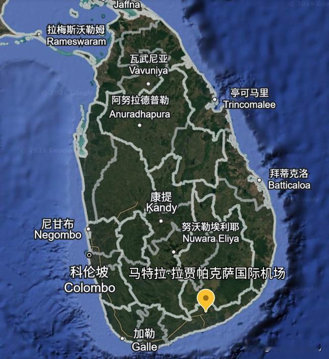 《经济时报》5月17日报道，斯里兰卡拟对外出租汉班托塔港附近的马塔拉·拉贾帕克萨