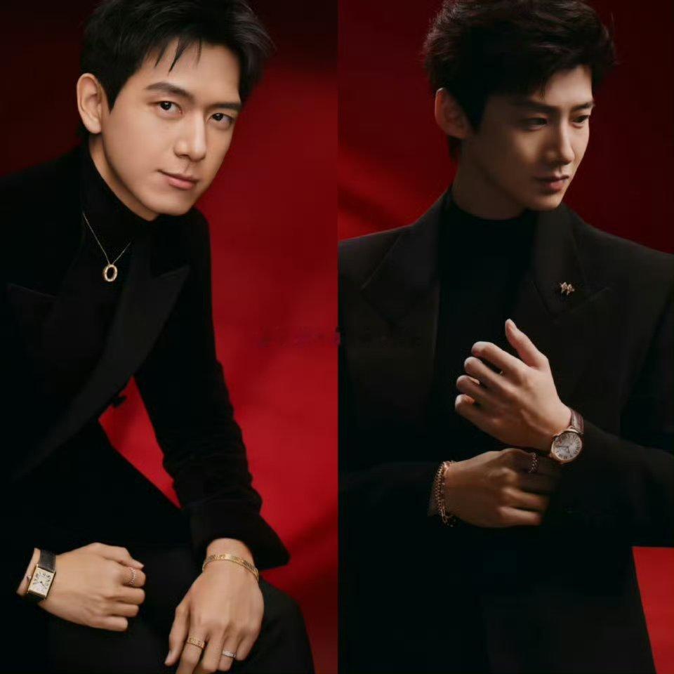 李现 白敬亭两位90生同品牌最新大片品鉴 