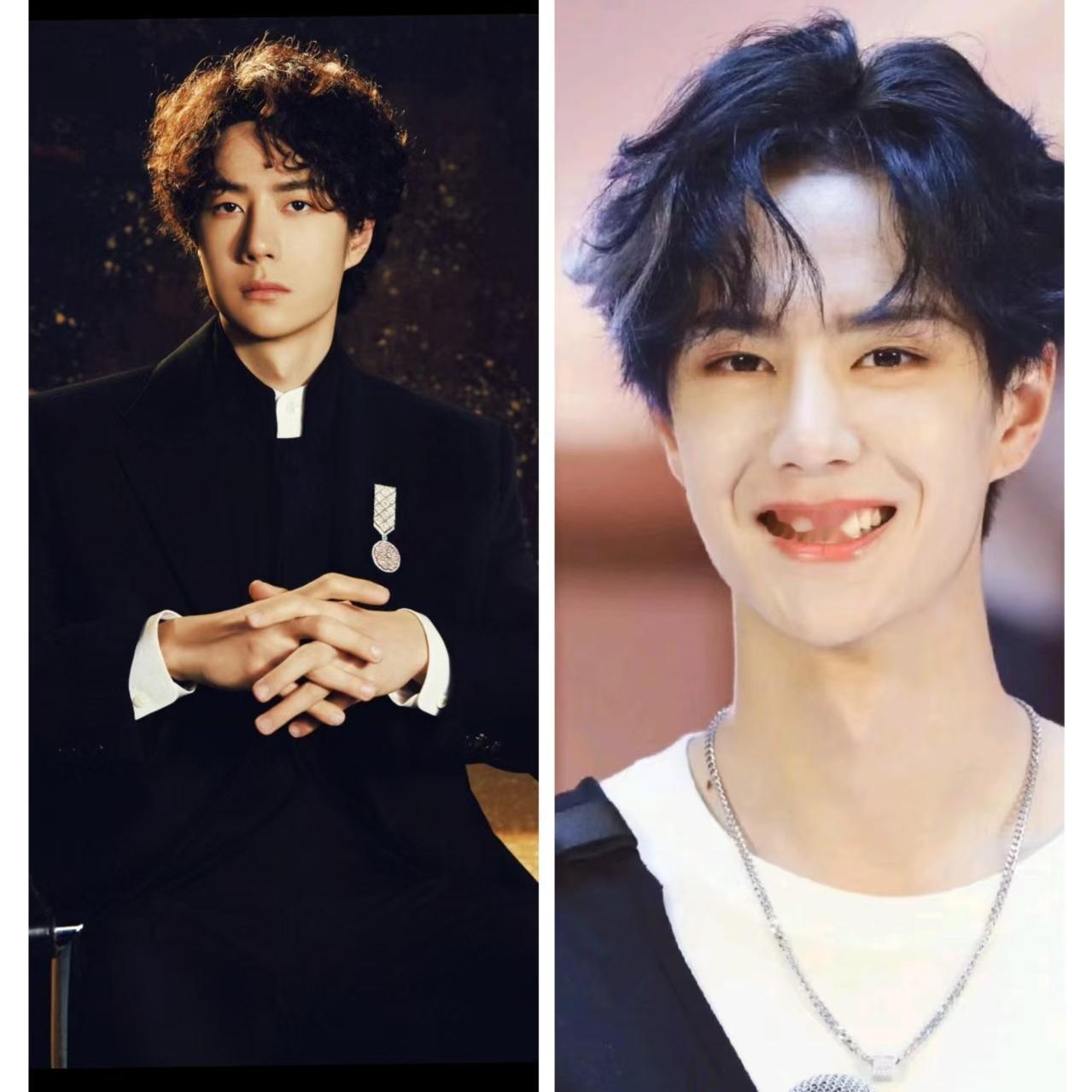 王一博，
是我见过最奇怪的明星了，
不是说他长得奇怪，而是他
这个人笑起来感觉很