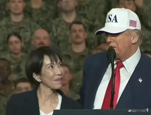 樱花飘得正热闹，
早苗踮脚够云梢，
手捏算盘噼啪敲：
山姆大哥快快来，
东亚池塘