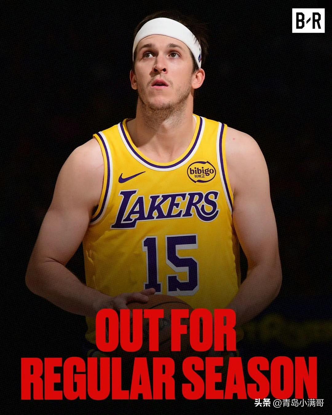 湖人首发后场全部常规赛报销！里夫斯左侧腹斜肌二级拉伤，缺阵4-6周！

根据记者