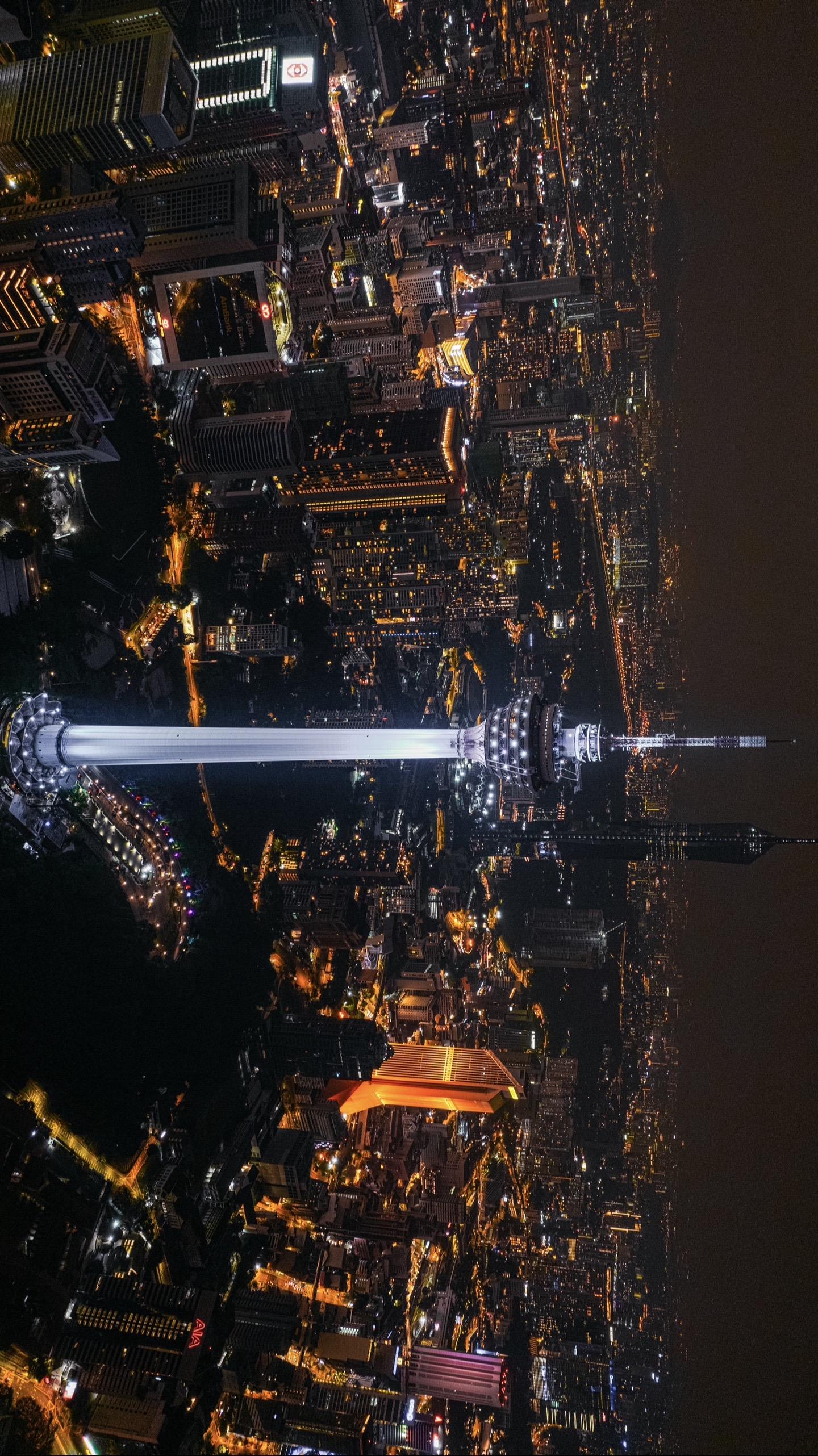 吉隆坡的夜景放在国内算几线城市？