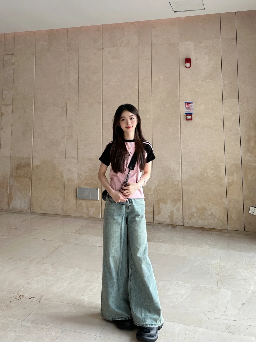 155小个子女生穿搭 上短下长好好看啊啊！