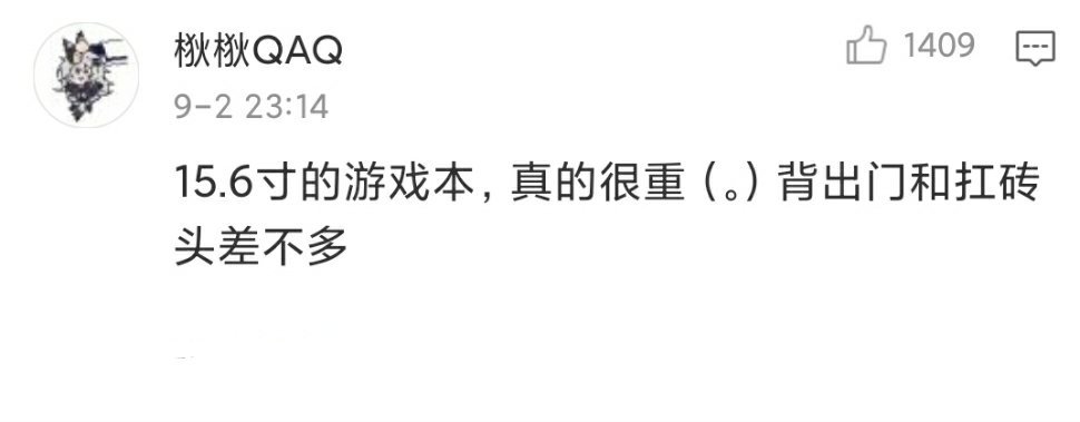 哈哈来看看买15.6寸笔记本电脑的同学有多后悔！笑洗我啦[允悲]  搞笑连连看 