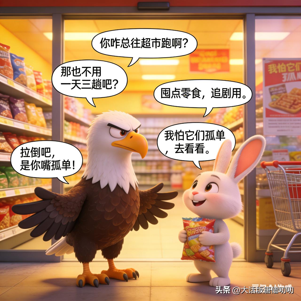 现在AI的能力确实太强了，这样的图片，放到以前都不知道要怎么弄出来，现在一句话就