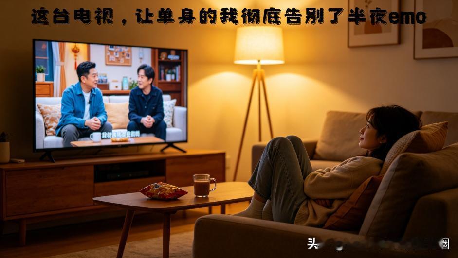 建议独居年轻人买一台电视，彻底告别半夜emo
独居久了才懂：一个人住，最值得投资